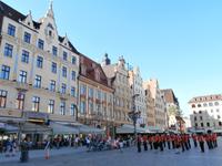 Nordseite des Rynek Breslau