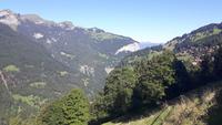 Mendelssohn-Weg Wengen (Blick ins Lauterbrunnental)
