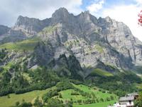 Leukerbad - Blick vom Balkon