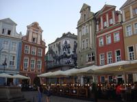 typische Häuser in Poznan