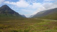 Blick ins Glen Coe