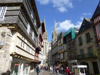 Quimper - Fachwerkhäuser in Altstadt