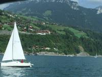 Immer wieder gibt es von Schiff schöne Ausblicke