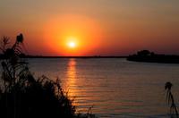 Botswana - Sonnenuntergang am Chobe