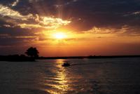 Chobe NP - Sonnenuntergang