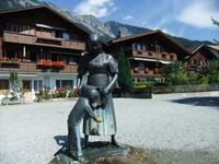An der Seepromenade in Brienz