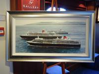 Zu Besuch in der Bildergalerie der Queen Mary 2