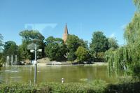 Ein kurzer Spaziergang führt uns ins Zentrum von Oppeln, vorbei am Piastenturm