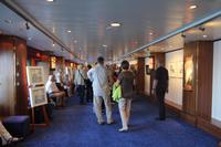 In der Gemäldegalerie der Queen Mary 2 