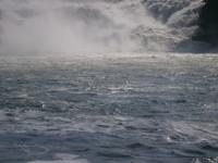 Blick auf die Wassermassen