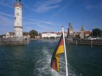 Unser Schiff verläßt den Hafen