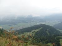 Blick vom Roßfeld ins Salzachtal