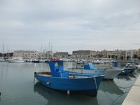 der Hafen von Trani