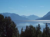 Aussichtspunkt und Stopp am Belugapoint