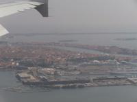 Anflug auf Venedig