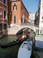 Venedig und die Gondel