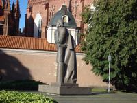 Vilnius: Adam-Mickiewicz-Denkmal