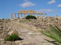 Selinunte - Akropolis mit Apollon Tempel