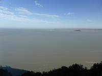 Bucht von Mont Saint Michel mit Tombelaine