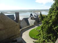 Mont St. Michel - Blick auf das Dorf