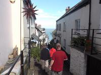 Clovelly, das Dorf in Privatbesitz, kann man nur zu Fuß erkunden 