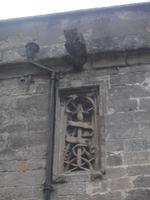 Detail an der Bischofsburg von Wells