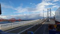 Forth Road Bridge + Forth Bridge