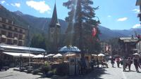 Zermatt, Bummel entlang der Bahnhofstraße