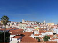 Lissabon – Blick zur Igreja de São Vicente de Fora