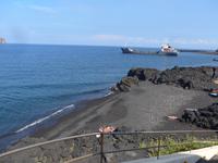 Italien, Vulkane, Stromboli, Wasserschiff