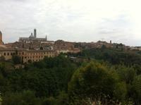 Blick auf die Altstadt von Siena