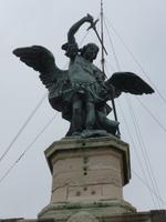 Erzengel an der Spitze der Engelsburg