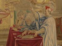 Wandteppiche - Vatikanische Museum - hier die Auszählung der Papstwahl