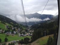 erste Auffahrt auf die Schmittenhöhe