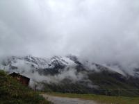 Blick auf verschneite Gipfel rund um die Kapruner Stauseen