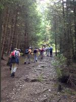 etwas mühsamer Aufstieg und das am letzten Tag