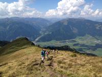 letzter gemeinsamer Abstieg am Nachmittag