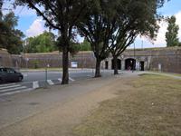 Trutzige Stadtmauer von Lucca aus dem 15. Jh.