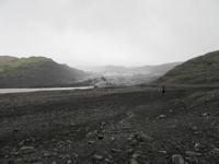 Gletscherzunge Solheimajökull