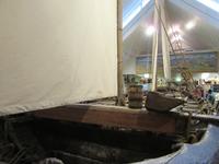 Altes Schiff im Skogar Museum