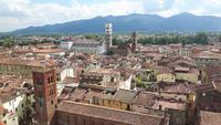 Lucca (Ausblick vom Uhrenturm)