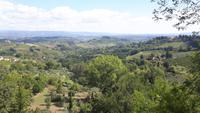 typische Landschaft der Toskana... (San Gimignano)