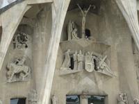 Barcelona - Stadtrundfahrt - Sagrada Família -  Leidensfassade