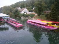 Schiffe für Fahrten zum Rheinfall stehen bereit