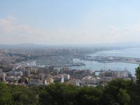 Palma de Mallorca - Besuch Schloss Bellver Blick über die Stadt