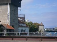 Rheintorturm und Pulverturm aus anderer Sicht