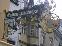 Schöner Ausleger in der Maximilianstraße von Lindau