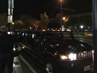 Einsteigen bitte! Limousinenfahrt mit dem Hummer