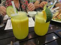 frisch gepresse Säfte - lecker!