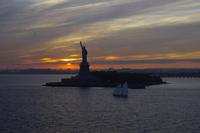 Auslaufen aus New York City, USA